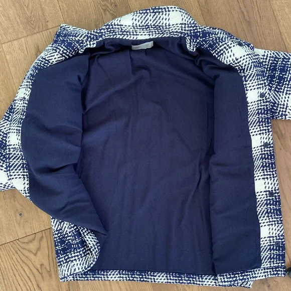 Outerknown Blue and White Plaid Jacket - Picture 11 of 11